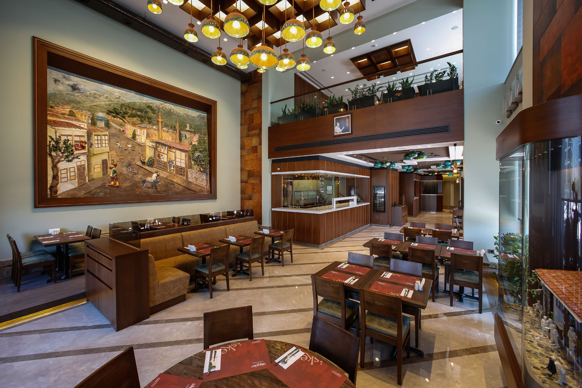 İskender restoran iç mekânı